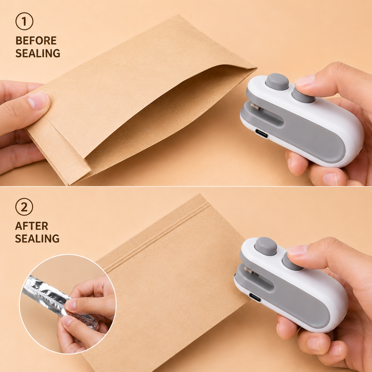 Mini-Sealz | USB Rechargable Bag Sealer
